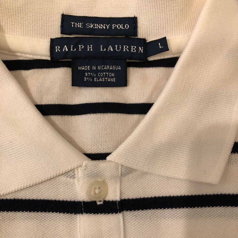 New Ralph Lauren Striped Polo
